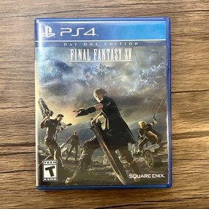 Final Fantasy XV: Day One Edition (Sony PlayStation 4, 2016) CIB Tested Complete